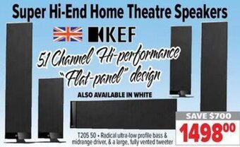 2001 Audio Video Super Hi-End Home Theatre Speakers offer