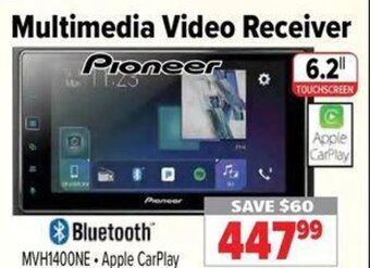2001 Audio Video Multimedia Video Receiver offer