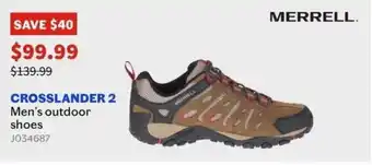 Sports Experts Crosslander 2 Men's Outdoor Shoes offer