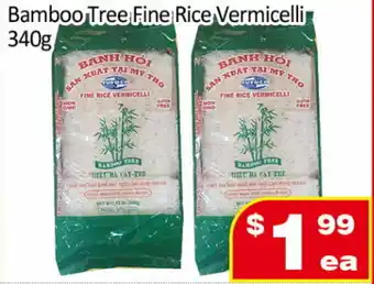 Bamboo Tree Fine Rice Vermicelli 340g
