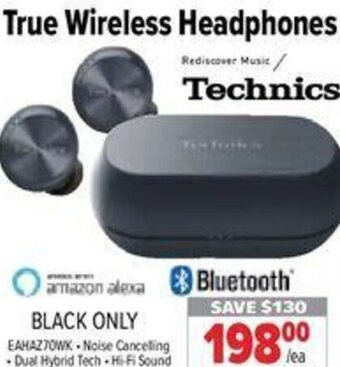 2001 Audio Video True Wireless Headphones offer