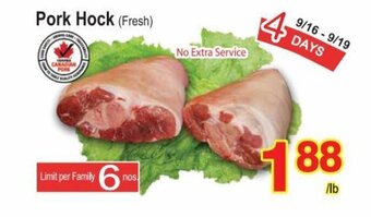 T&T Supermarket Pork Hock offer