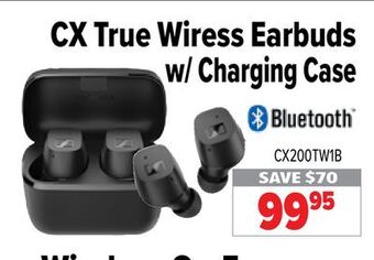 2001 Audio Video Sennheiser cx true wiress earbuds w/ charging case offer