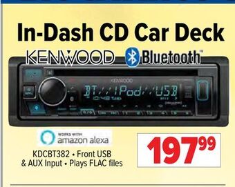 2001 Audio Video Kenwood in-dash cd car deck offer