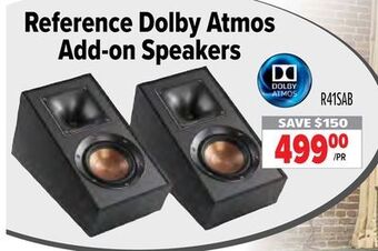 2001 Audio Video Reference dolby atmos add-on speakers offer
