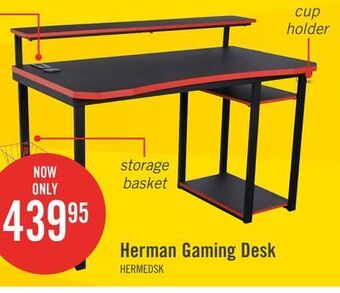 The Brick Herman gaming desk offer