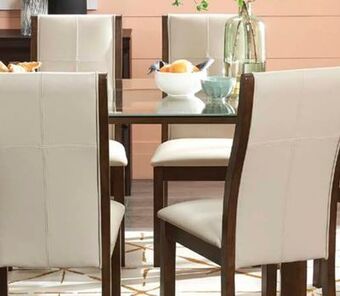 The Brick Tyler 7-piece dining package - grey offer