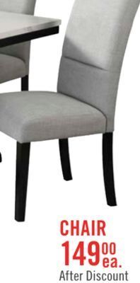 The Brick Verona 5-piece dining package with trestle dining table offer