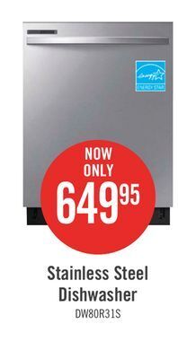 The Brick Samsung digital touch control 55 dba dishwasher - dw80r2031us/aa offer