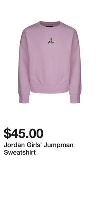 Sport Chek Jordan girls' jumpman sweatshirt offer