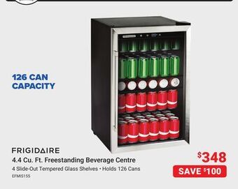 Visions Electronics Frigidaire 4.4 cu. ft. freestanding beverage centre offer