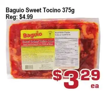 Superking Supermarket Baguio sweet tocino offer