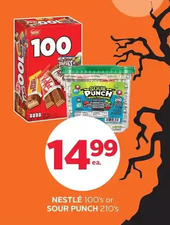 Rexall Nestlé or sour punch offer