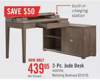 The Brick Jude reversible desk with hutch | bookshelf offer