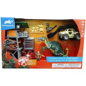 Toys R us Animal planet - spinosaurus tower mega playset - r exclusive offer