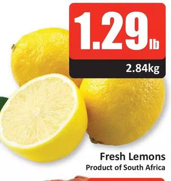 Starsky Fresh lemons offer