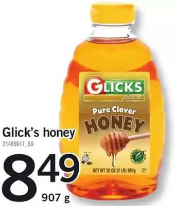 Fortinos Glick's honey offer