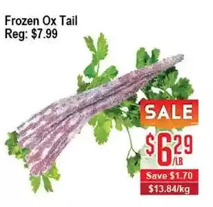 Skyland Foodmart Frozen ox tail offer