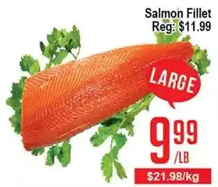 Skyland Foodmart Salmon fillet offer