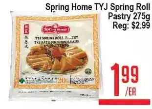 Skyland Foodmart Spring home tyj spring roll pastry offer