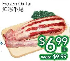 Ample Food Market Frozen ox tail offer