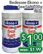 Ample Food Market Badessee ekono + sea salt offer