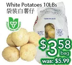 White potatoes