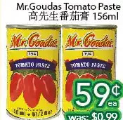 Ample Food Market Mr. goudas tomato paste offer