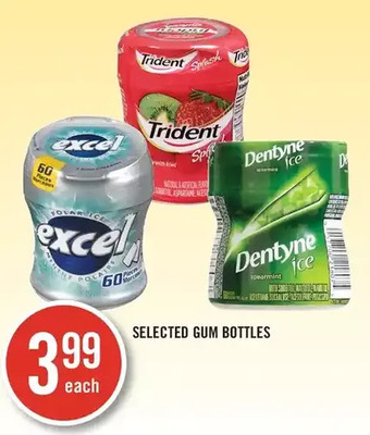 Shoppers Drug Mart Gum bottles offer