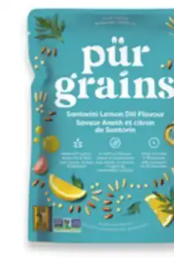 Walmart Pür grains ins side dishes offer