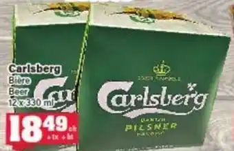 Frutta Si Carlsberg Beer 12x330ml offer