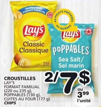 IGA Lay's Chips offer