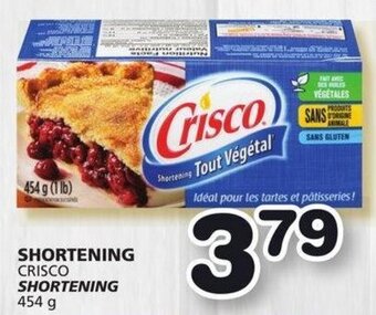 IGA Crisco Shortening 454g offer
