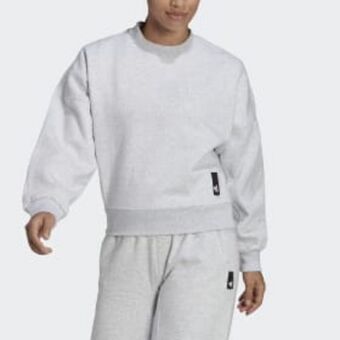 Adidas Studio lounge fleece sweatshirt offer