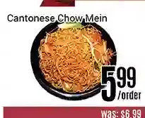 Nations Fresh Foods Cantonese chow mein offer