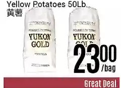 Nations Fresh Foods Yellow potatoes offer
