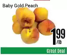 Nations Fresh Foods Baby gold peach offer