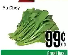 Nations Fresh Foods Yu choy offer