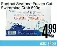 Nations Fresh Foods Sunthai seafood frozen cut swimming crab offer