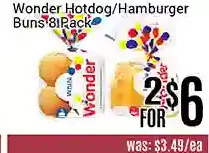 Nations Fresh Foods Wonder hotdog/hamburger buns offer
