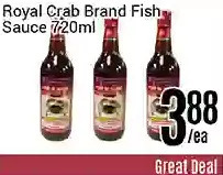 Nations Fresh Foods Royal crab brand fish sauce offer