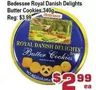 Top Food Supermarket Bedessee royal danish delights butter cookies offer