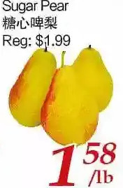 Tone Tai Supermarket Sugar pear offer