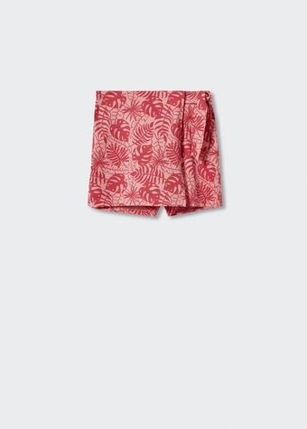 Mango Floral print skirt pants offer