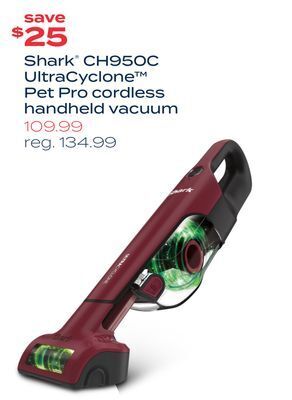 Bed Bath & Beyond Shark® ch950c ultracyclone™ pet pro cordless handheld vacuum offer