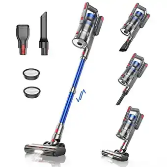 Amazon Buture cordless vacuum cleaner, 34kpa powerful cordless stick vacuum with 55min detachable battery, anti-winding brush and 1. offer