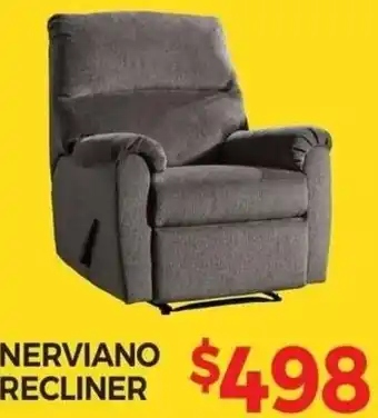 Tepperman's Nerviano Recliner offer