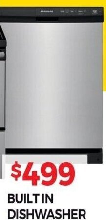 Tepperman's Built In Dishwasher offer