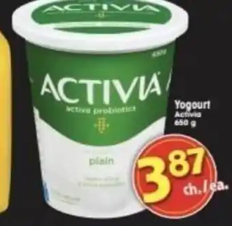 Mourelatos Activia Yogourt 650g offer