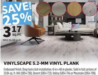 Co-op Vinylscape 5.2-MM Vinyl Plank offer